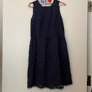 Shoshanna mixed media dress